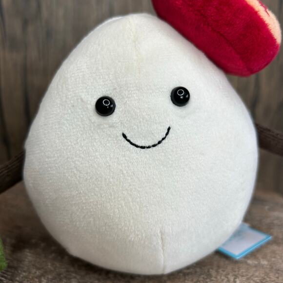 Jellycat Mozzerella Cheese FAST SHIP NeW Jellycat Amuseables - Picture 2 of 8